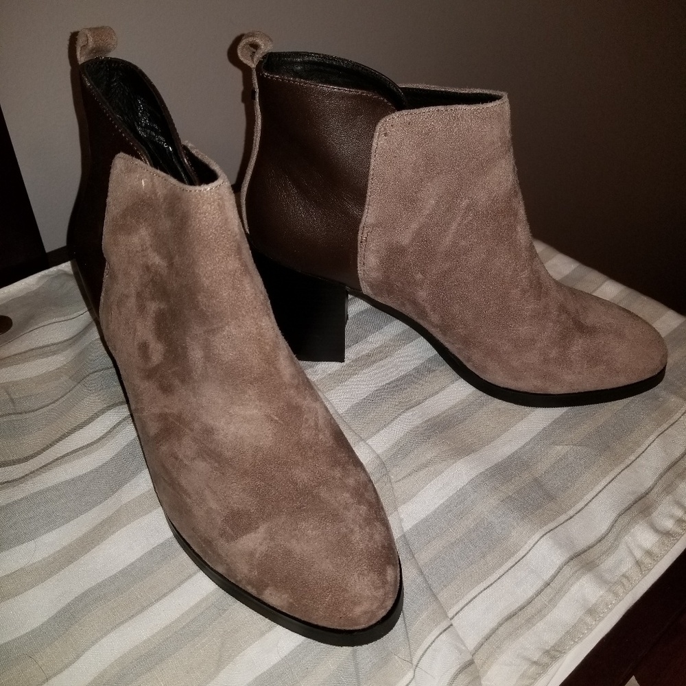Women's tan booties
